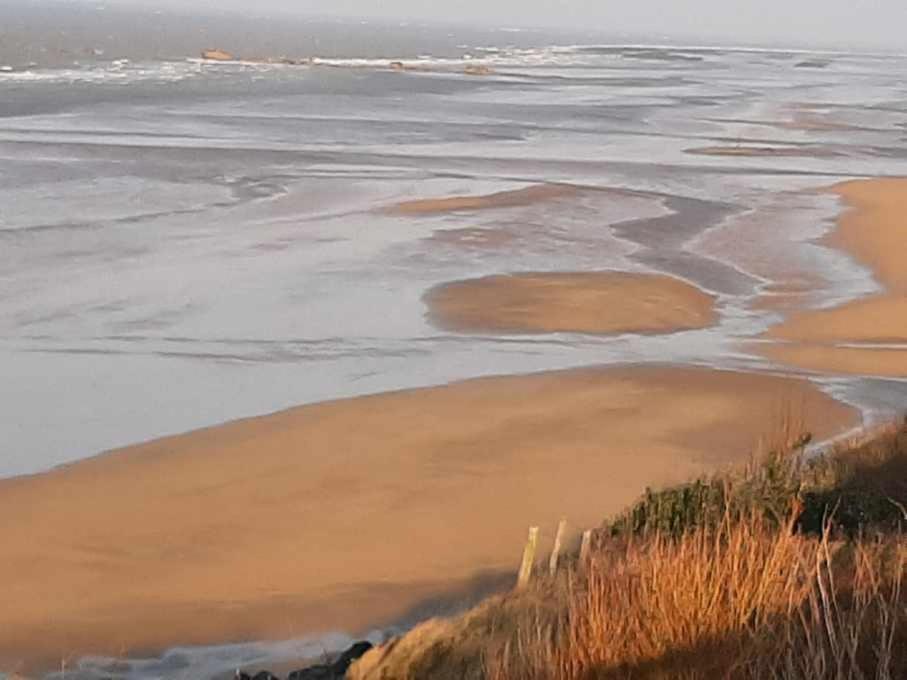 Les Heures Tranquilles - Vue Mer - 50M De La Plage Saint-Côme-de-Fresné 外观 照片
